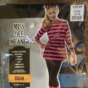 Girl’s inmate Halloween Costume
